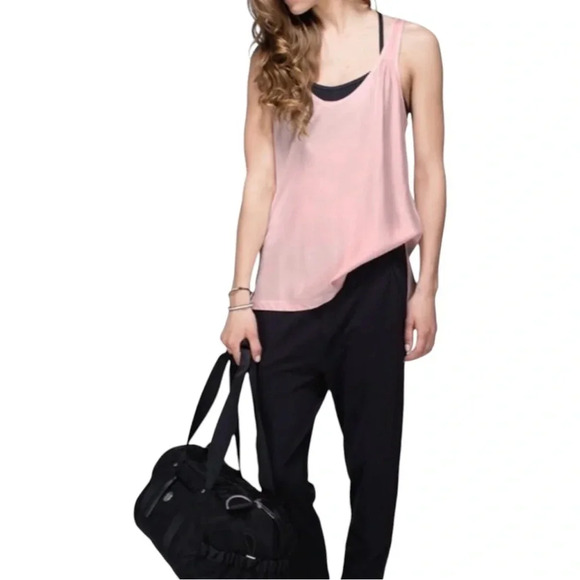 Lululemon Peace Of Mind Tank Pretty Pink | Size 6 - Picture 5 of 8